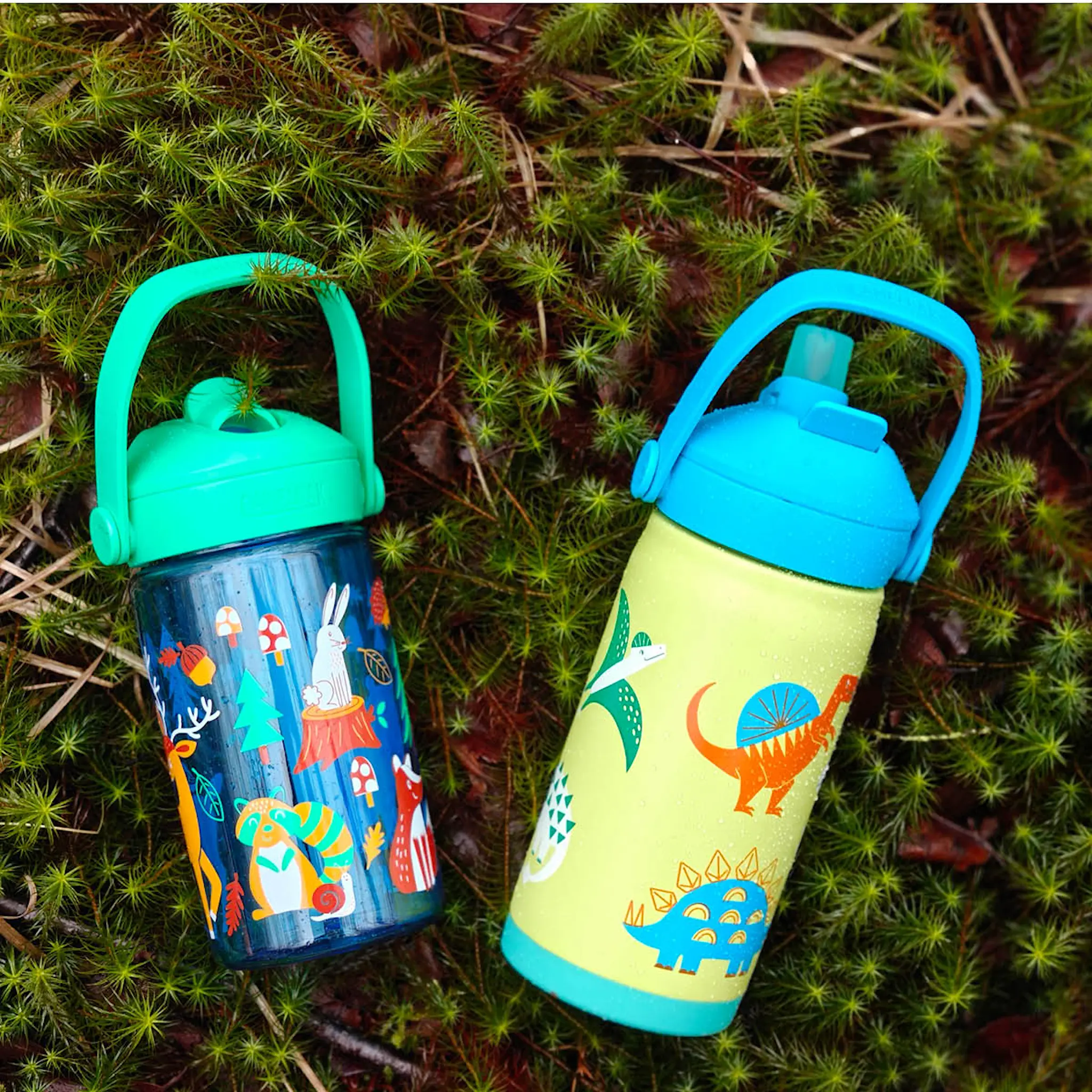 Camelbak Thrive Flip Straw Kids VSS Juomapullo 0,35L Dinosaur Dino Jam
