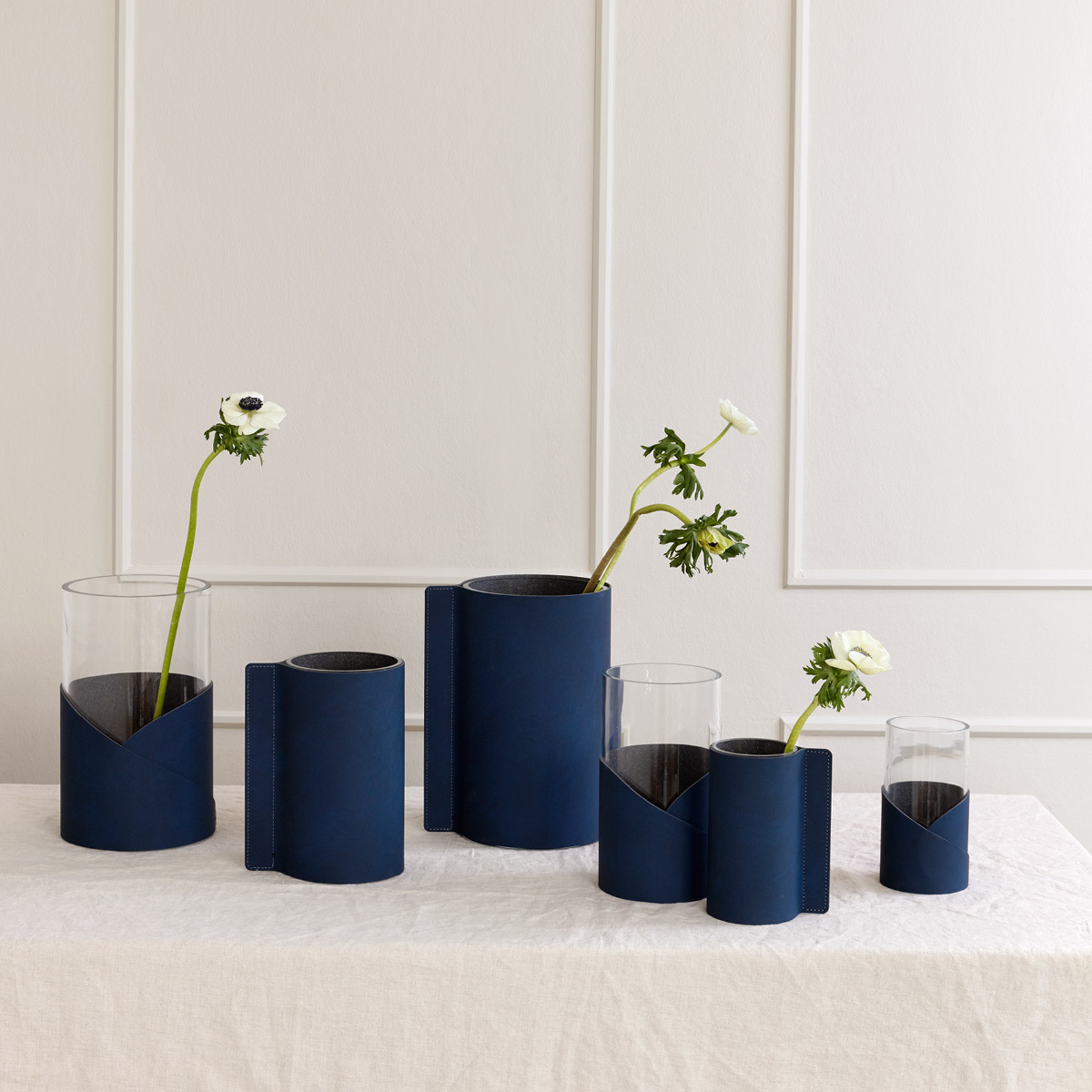 LIND DNA Fold Nupo Vas S 7,5x15 cm Midnight Blue