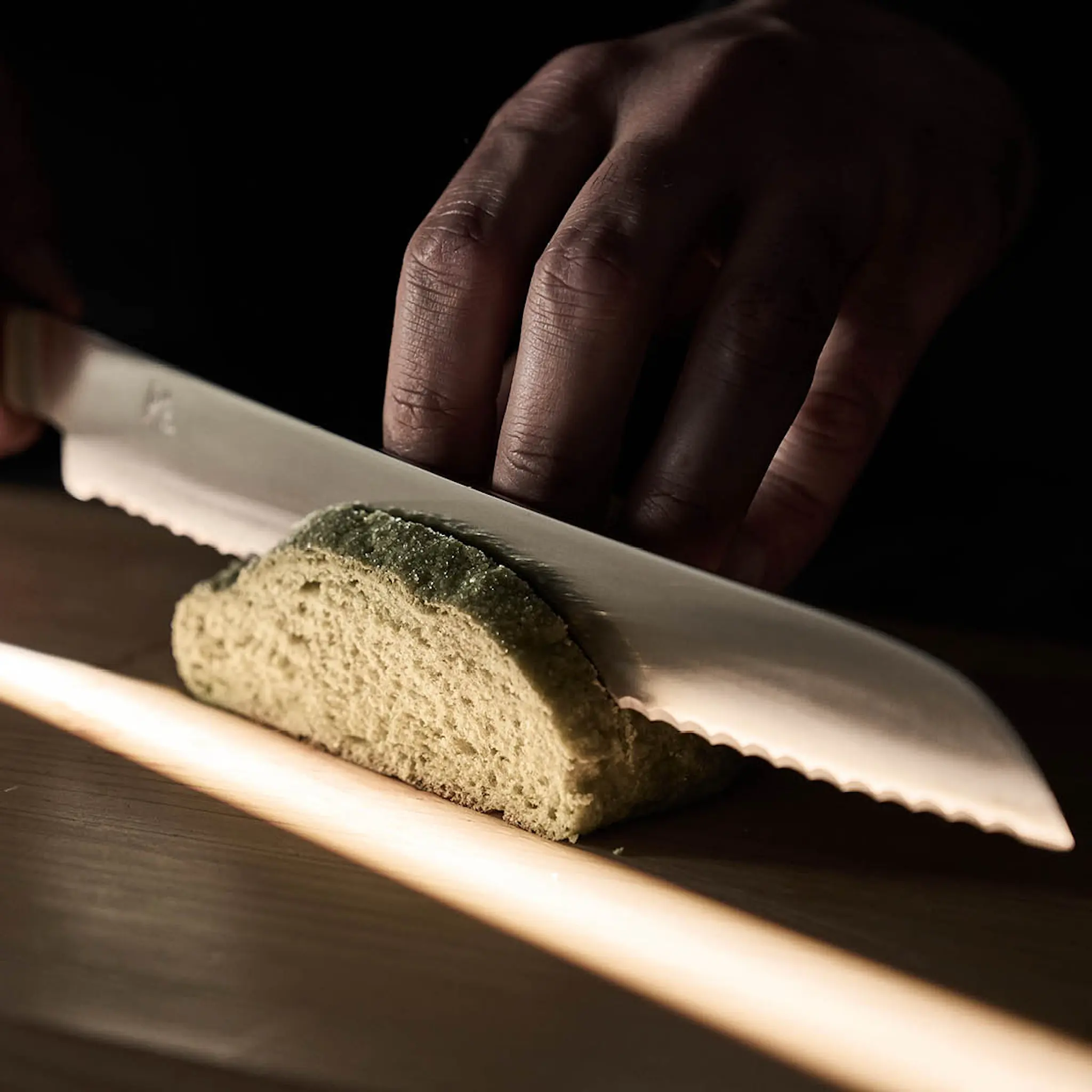 Miyabi Koya 4000FC brödkniv 23 cm pakkawood