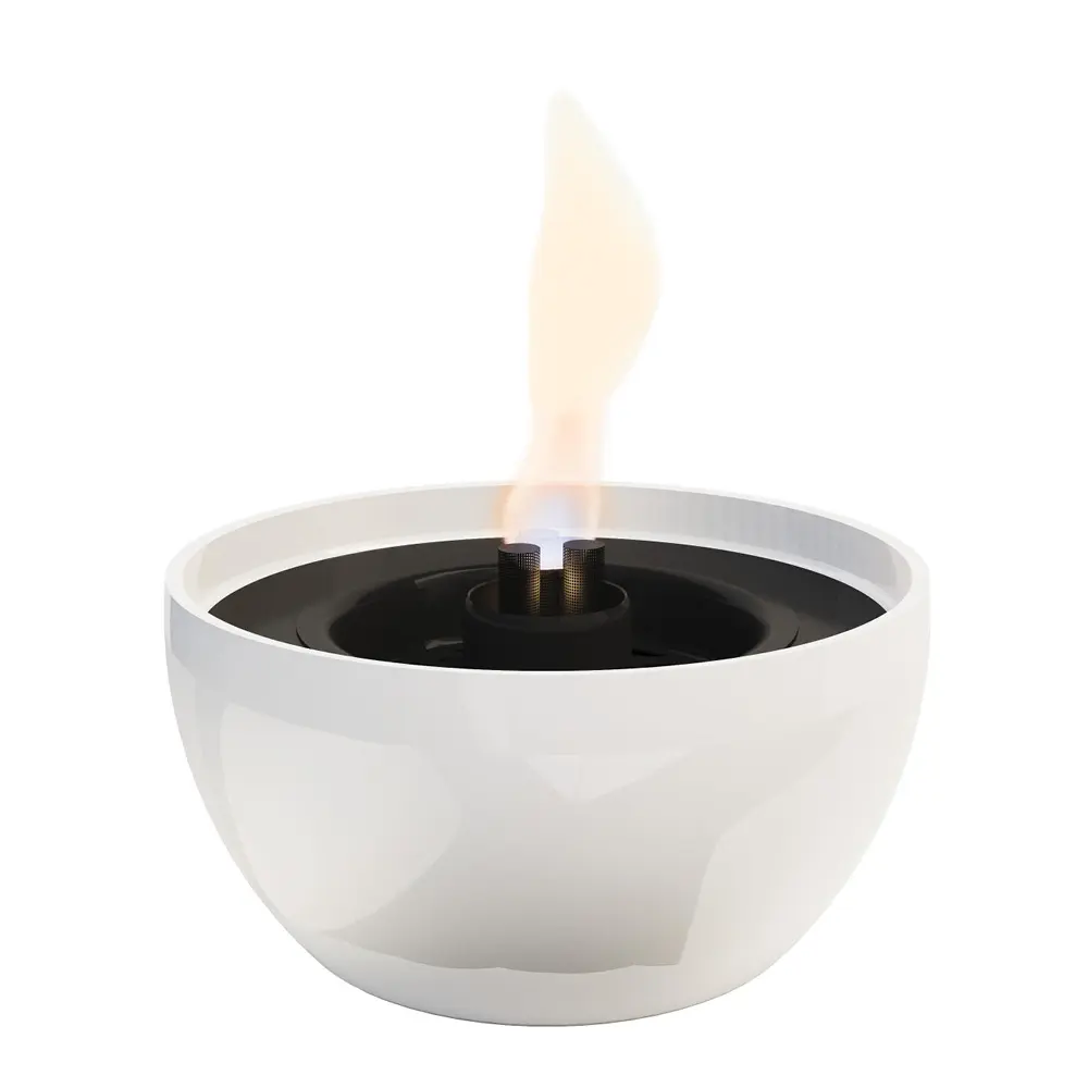 Rose Sisustustuli 14 cm Valkoinen