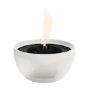 Rose bordslykta 14 cm vit