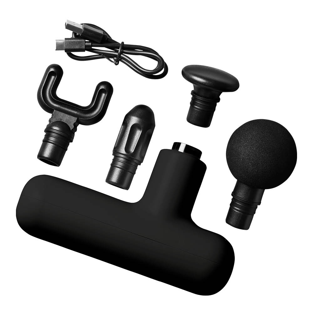 Lola Massagepistol 16x9 cm svart