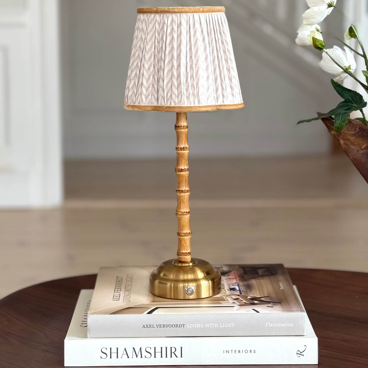 Von Norten Lampskärm 18 cm Beige Herringbone