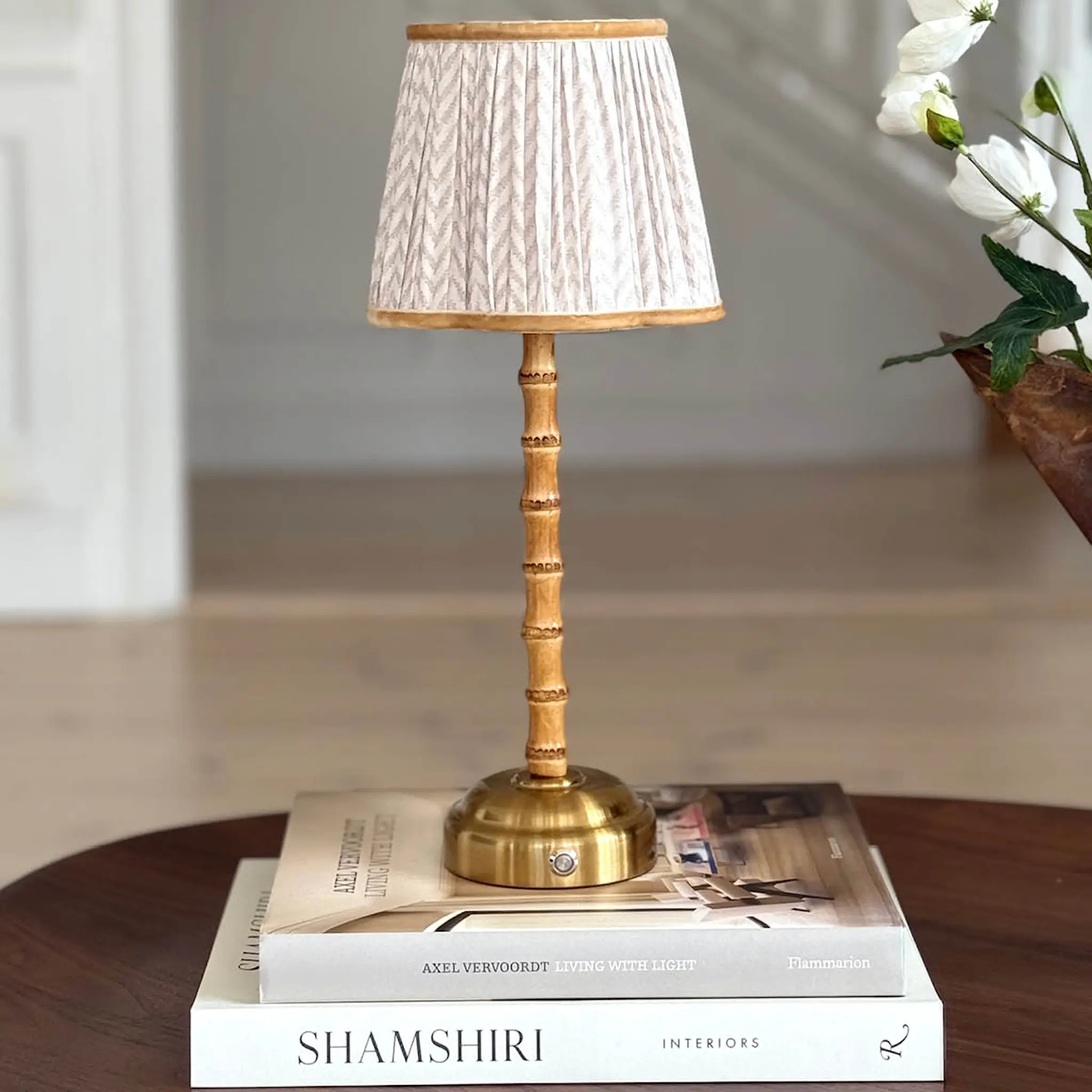 Von Norten Lampskärm 18 cm Beige Herringbone