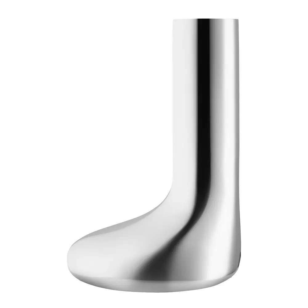 Mellow Kynttilänjalka 12 cm Hopea