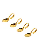 Golden Rose Gourmetsked 4 delar Guld