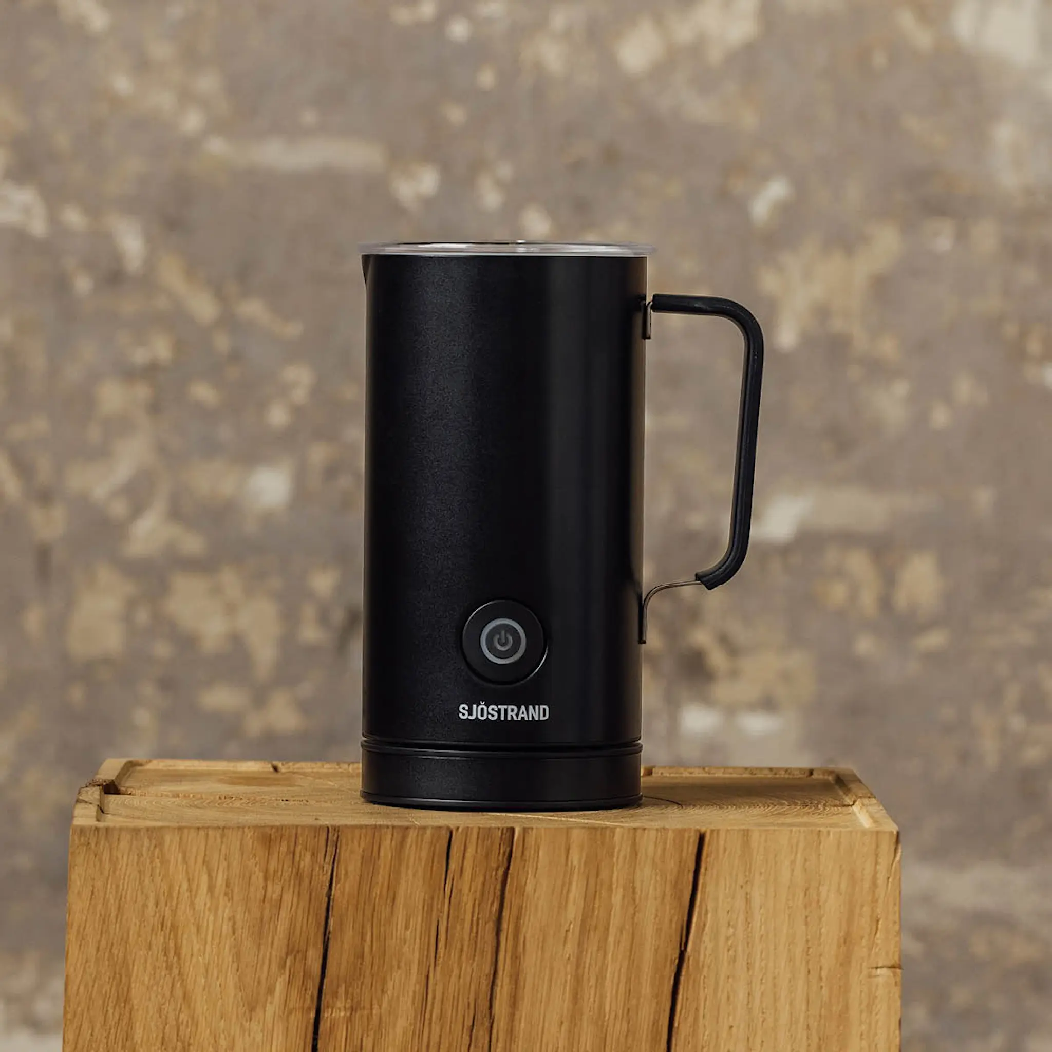 Sjöstrand Espresso Mjölkskummare 30 cl Svart