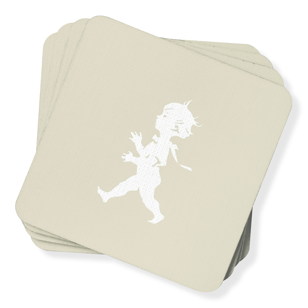 SOLSTICKAN Lasinalunen 10x10 cm 4 kpl Hiekka