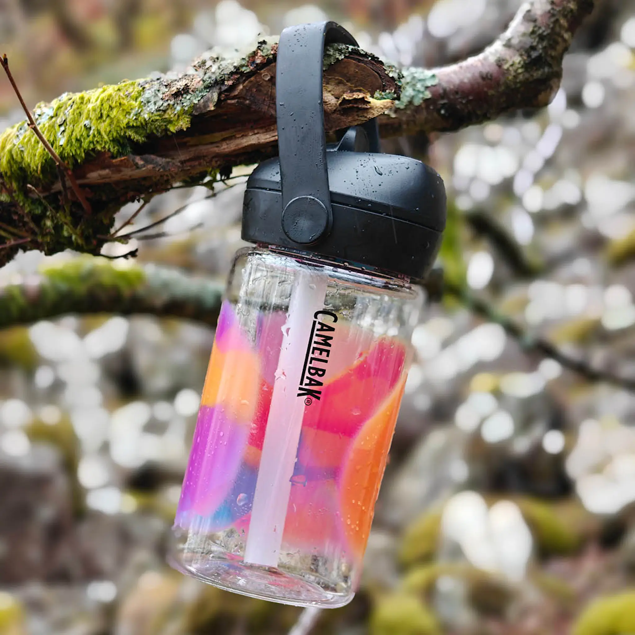 Camelbak Thrive Flip Straw Kids drikkeflaske 0,4L golden hour