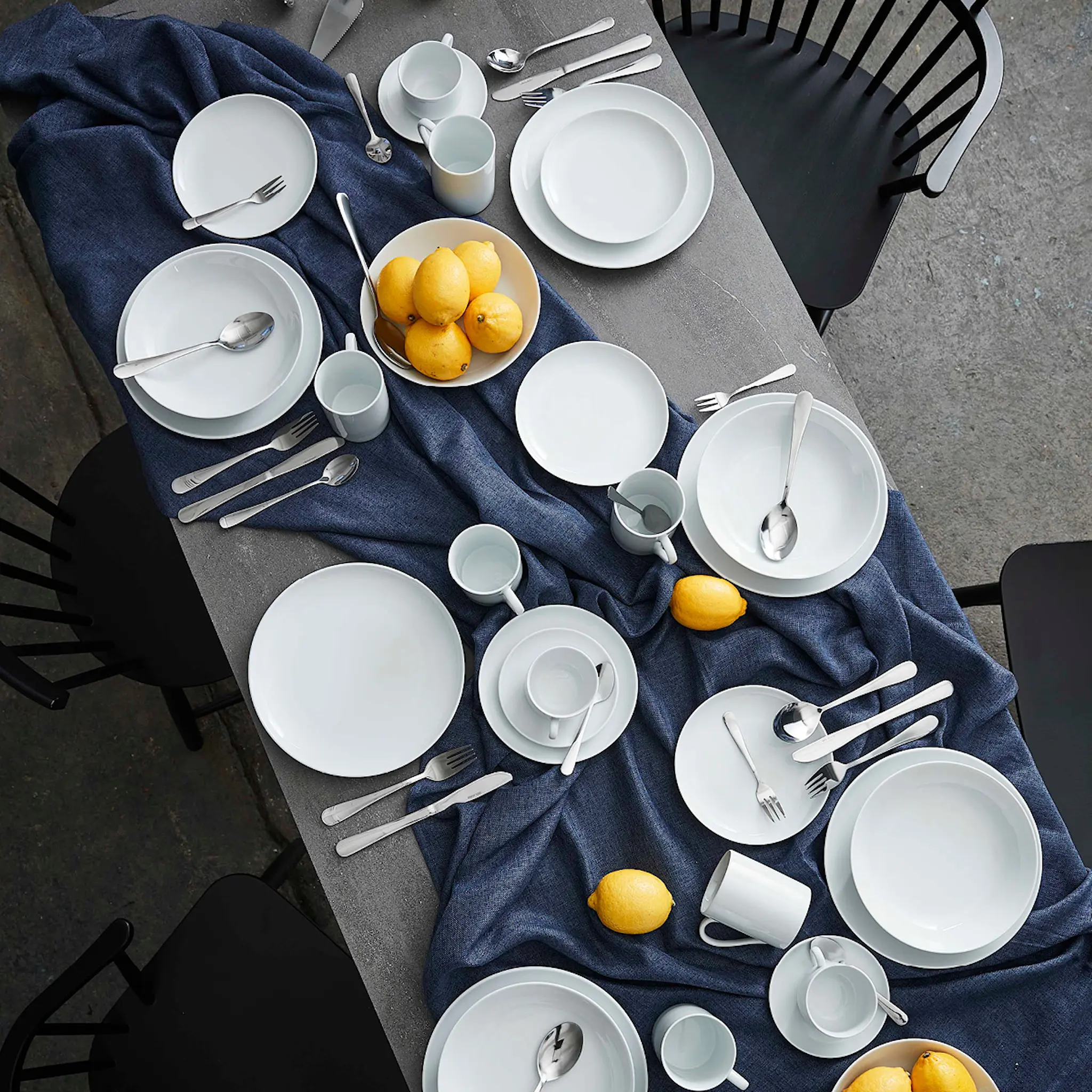 Aida Atelier tårtgaffel 4-pack polerad