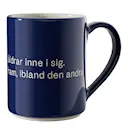 Mugg Blå - Man har ju alla åldrar inne i sig… 35 cl Blå