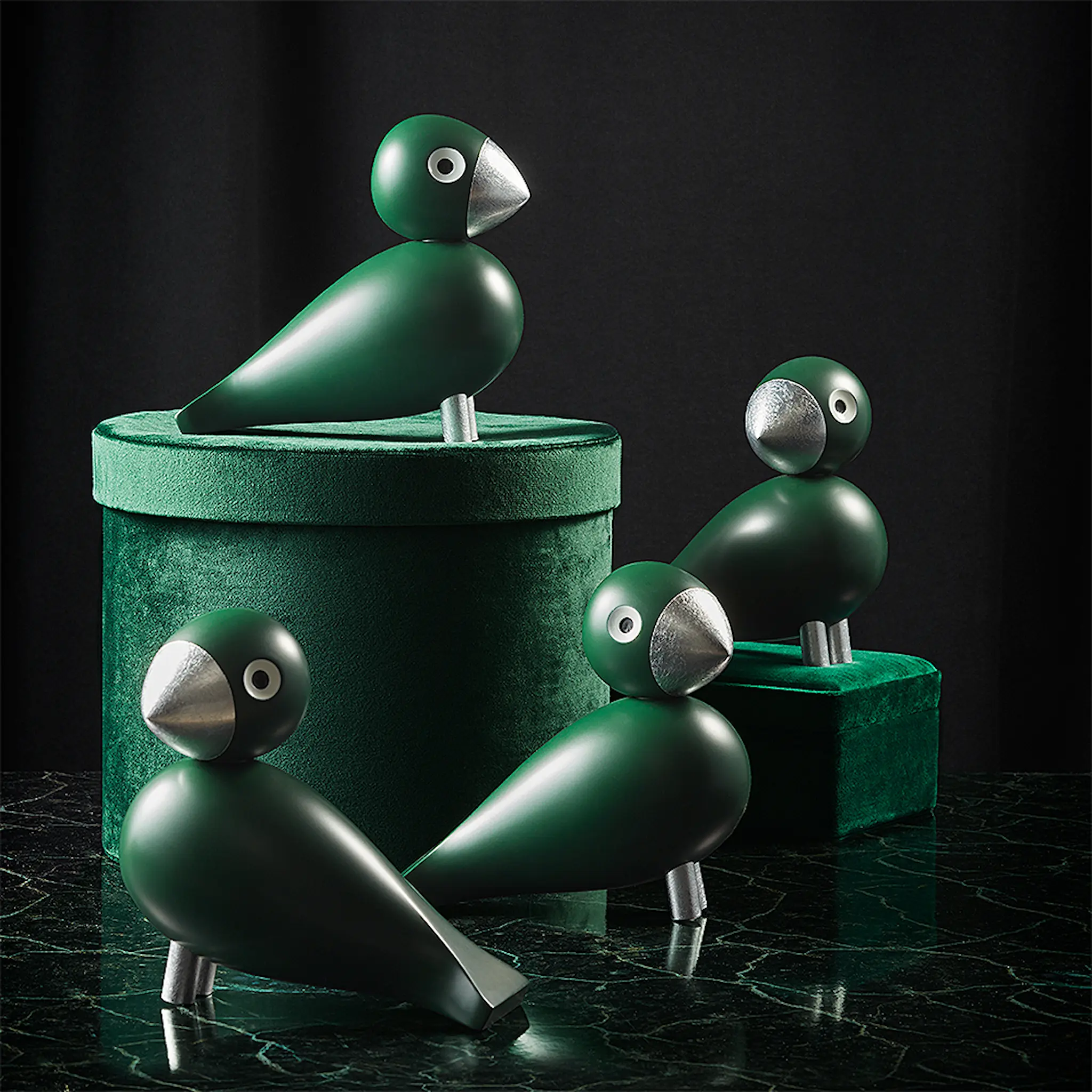 Kay Bojesen Denmark Songbird Puulintu 15,1 cm Georg