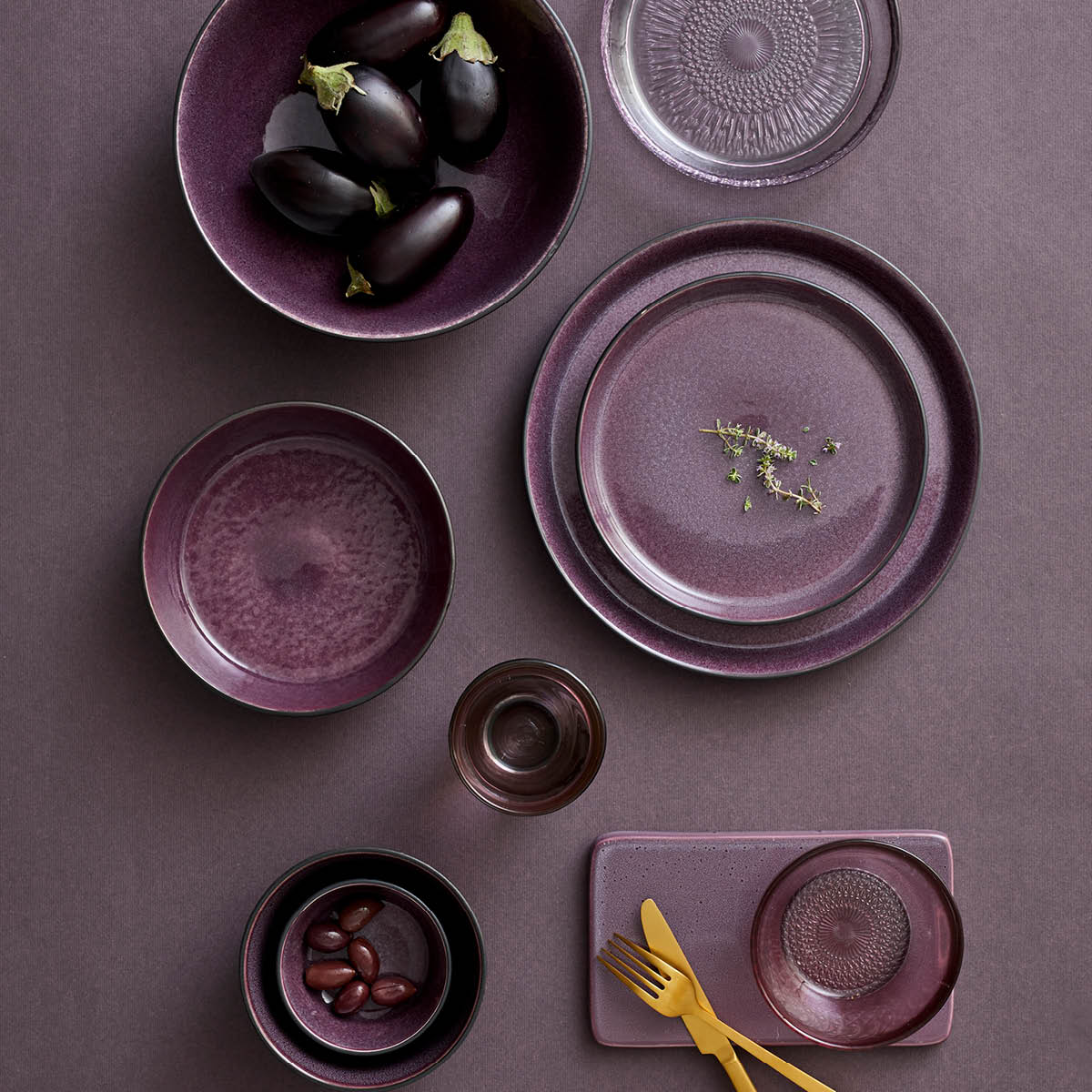 Bitz Bitz Kulho 14 cm Musta/Violetti