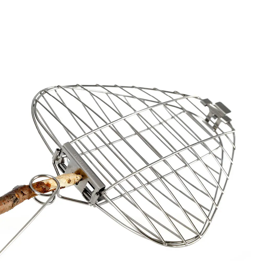 Grandpa's FireGrill grillrist 16,5x16,5 cm rustfritt stål