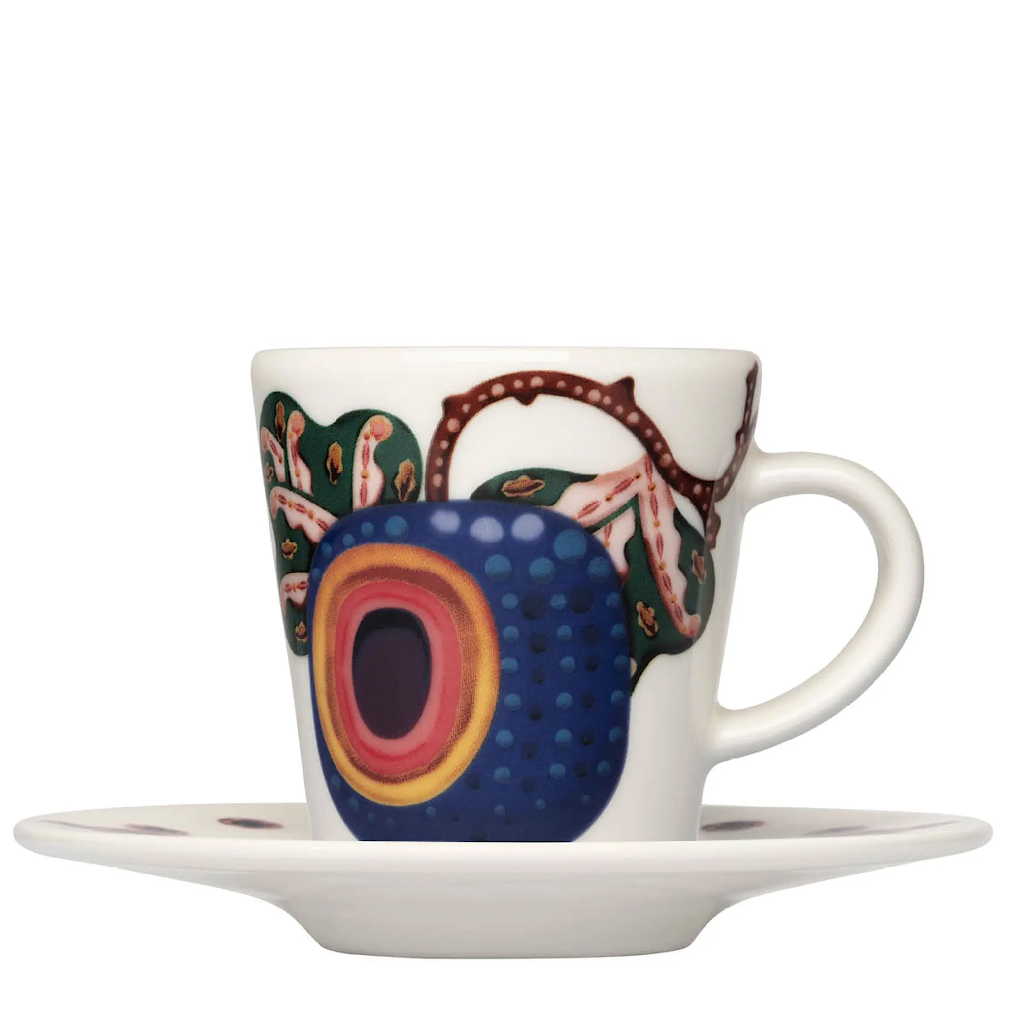 iittala Taika Sato fat till kopp 11 cm flerfärgad