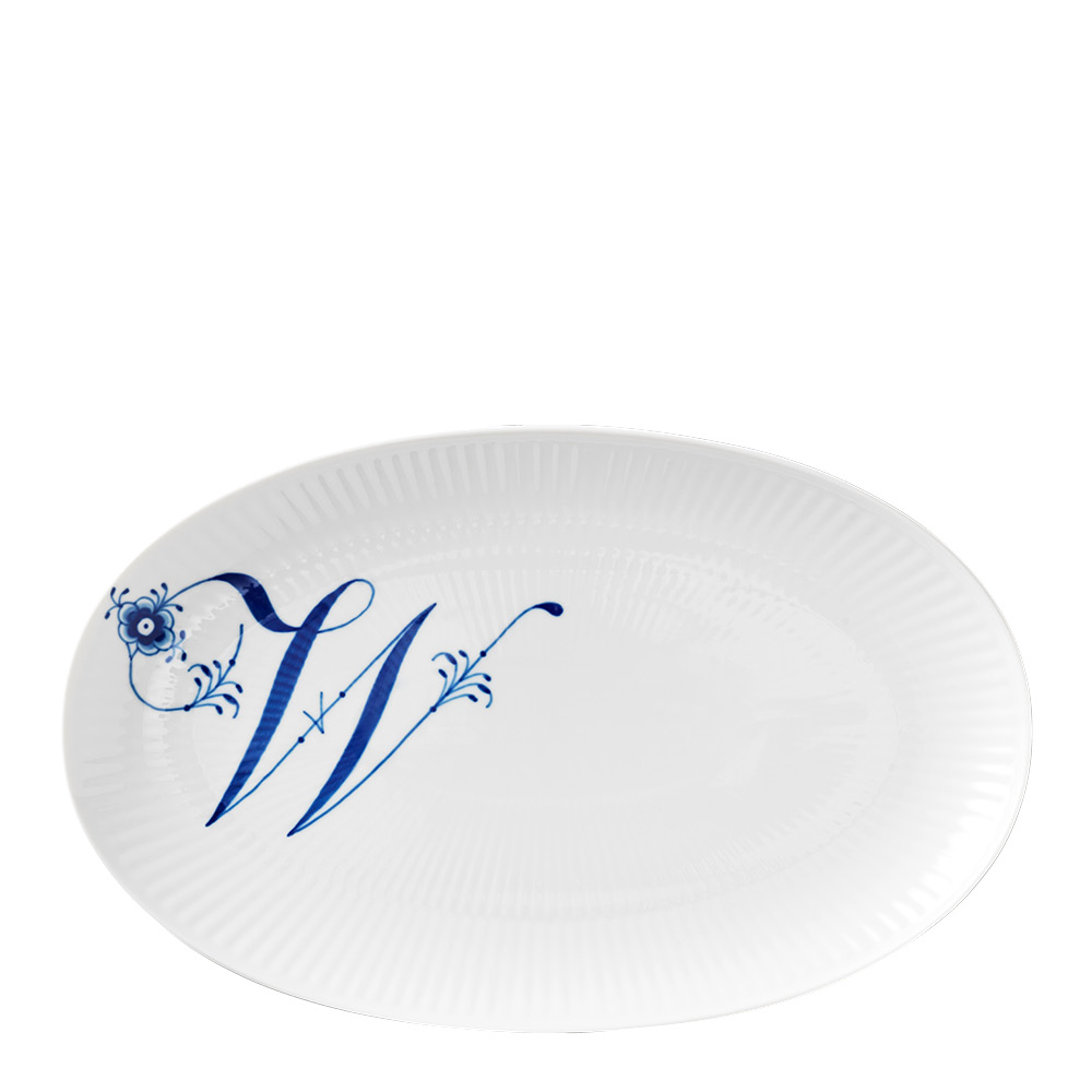 Royal Copenhagen - Alphabet Collection Lautanen soikea 23 cm W