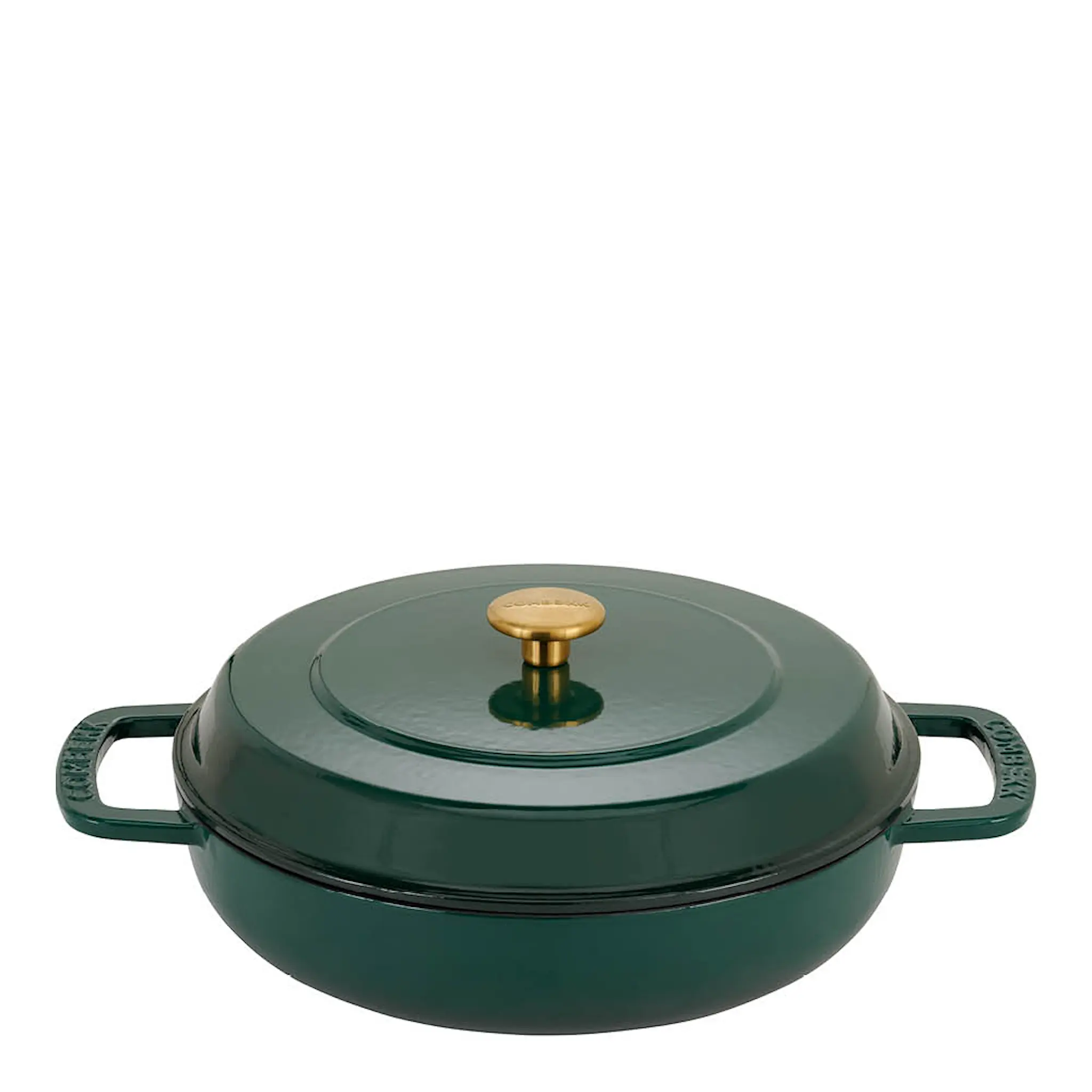 Combekk Braiser gjutjärnsgryta 28 cm 5 L holly green