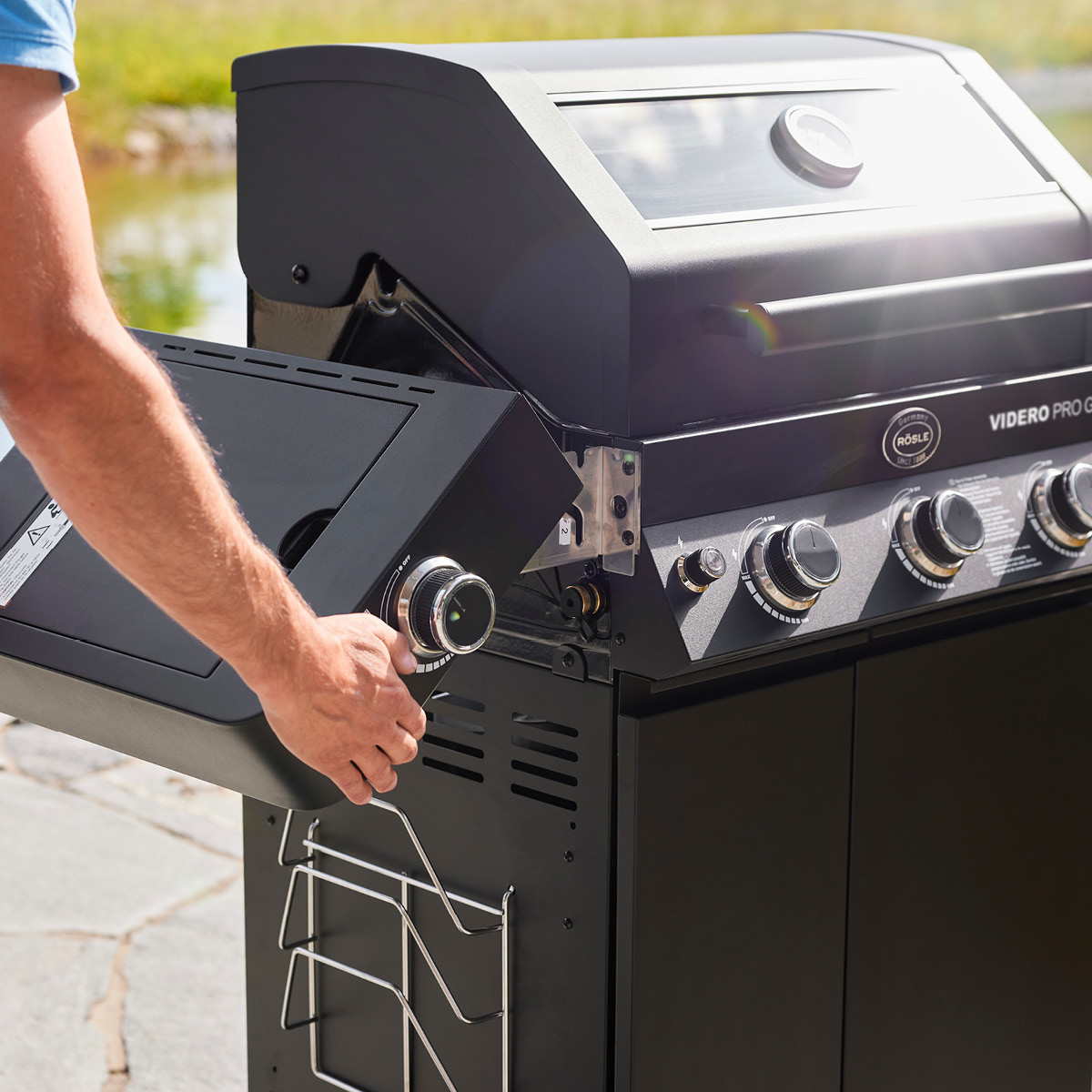 Rösle Videro PRO G3-S Vario+ gasolgrill 17000W