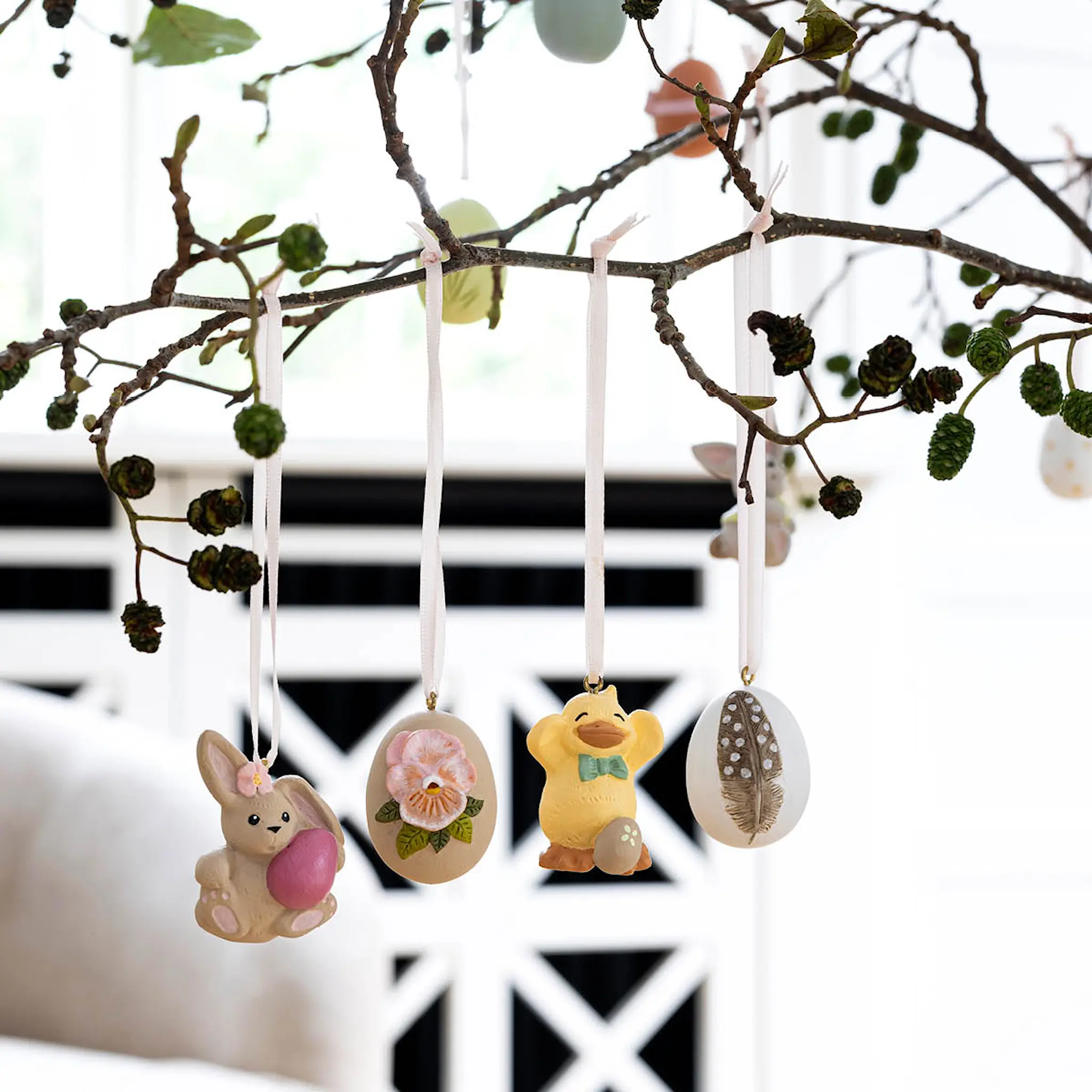 Klarborg Djurbarn påskpynt 4-pack våren 2024