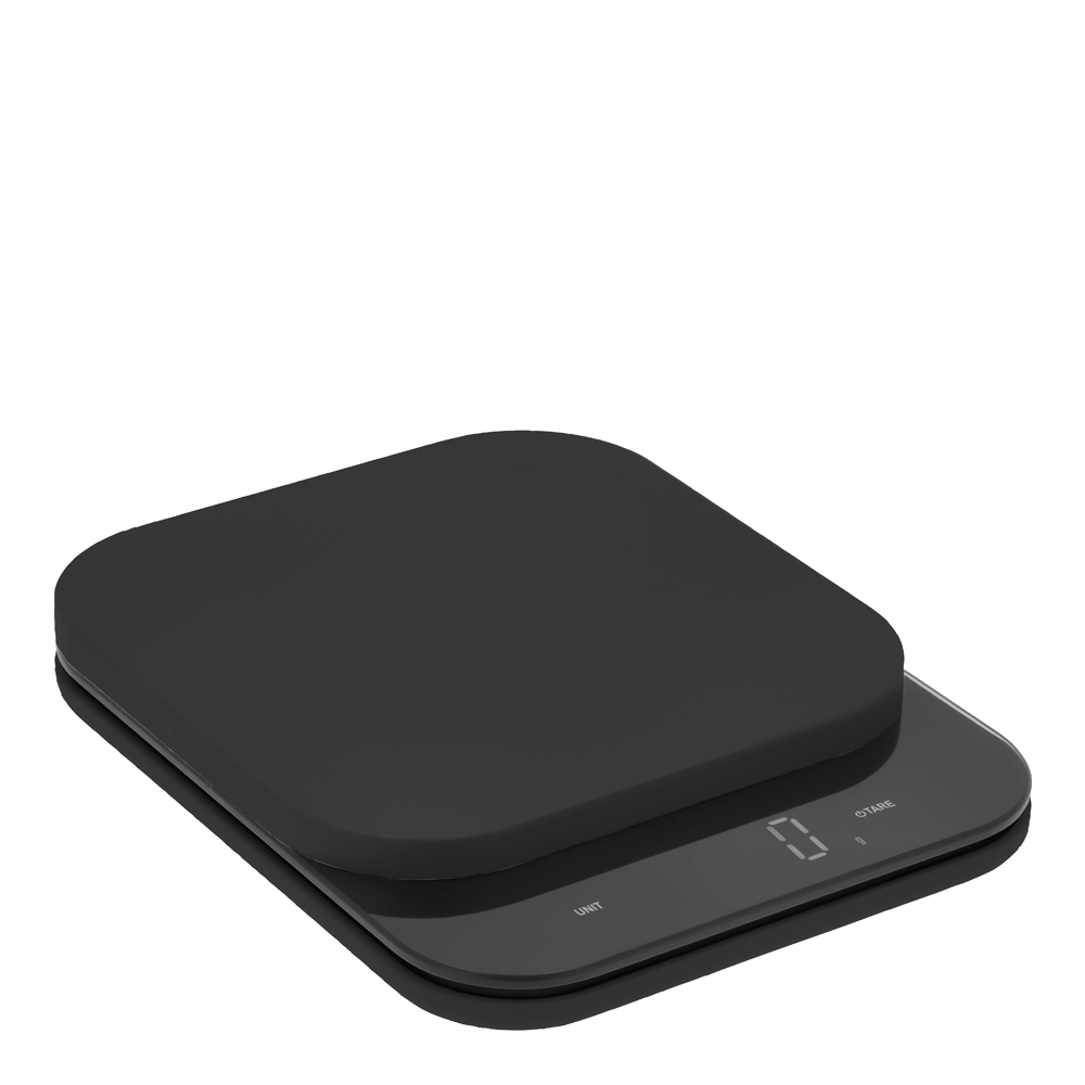 Rosti Mensura kjøkkenvekt svart