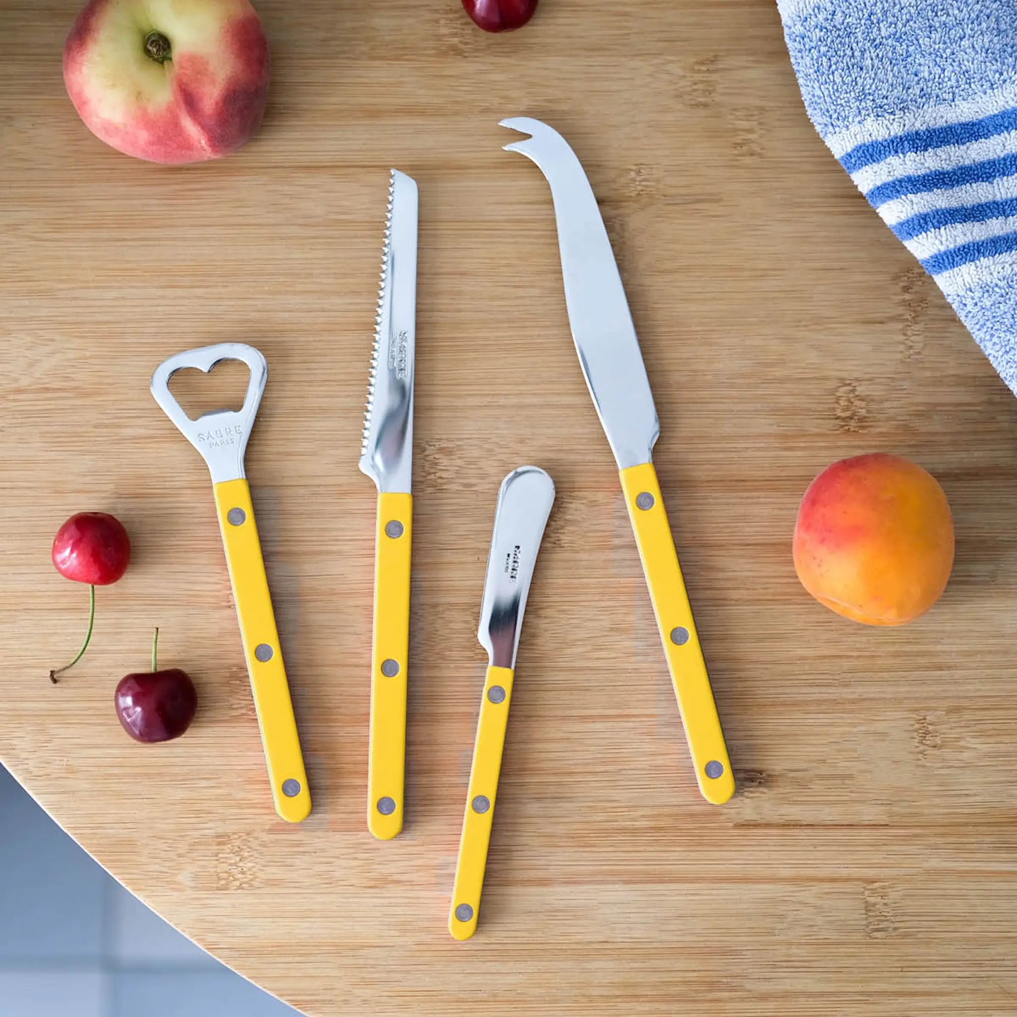 Sabre Bistrot korkinavaaja 16 cm Yellow