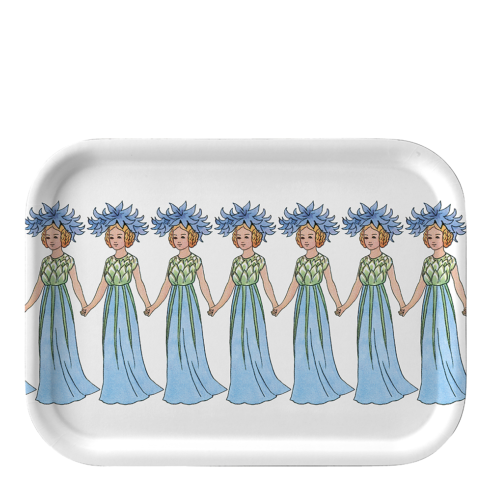 Design House Stockholm - Elsa Beskow Tarjotin 20x27 cm Ruiskaunokki