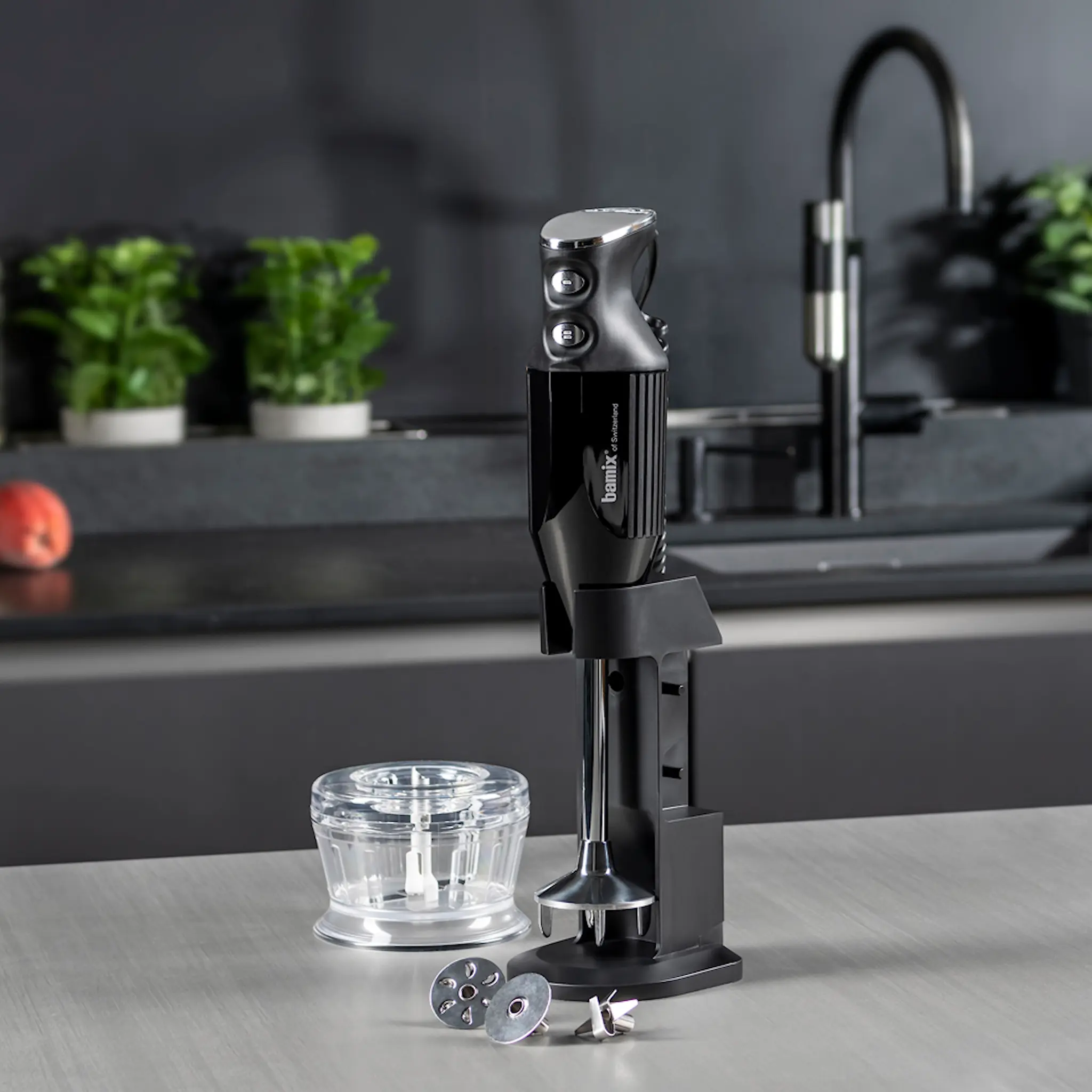 Bamix Bamix Sauvasekoitin Deluxe 200 w Musta