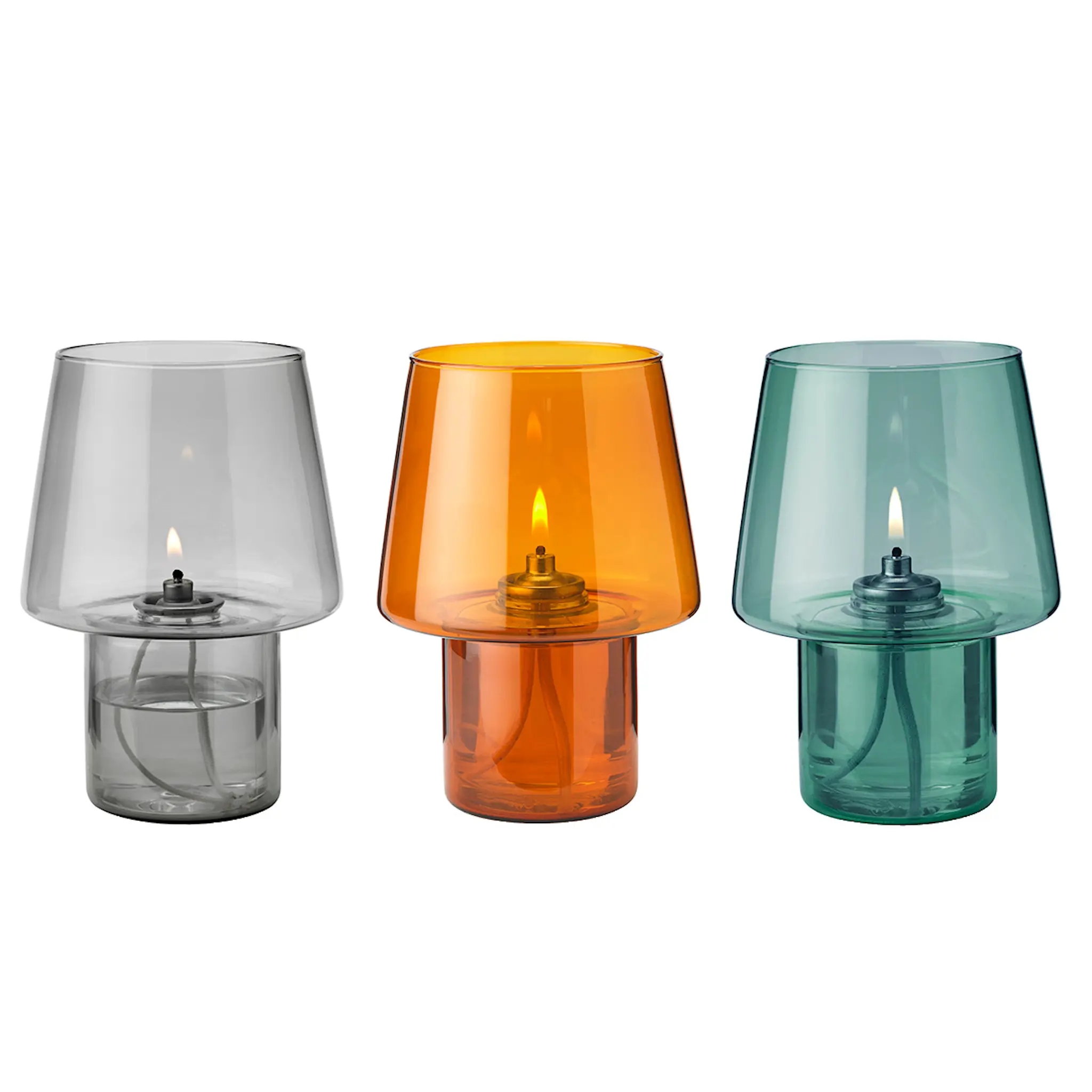 RIG-TIG Viva Hurricane Öljylamppu 10,5x16,5 cm Smoke