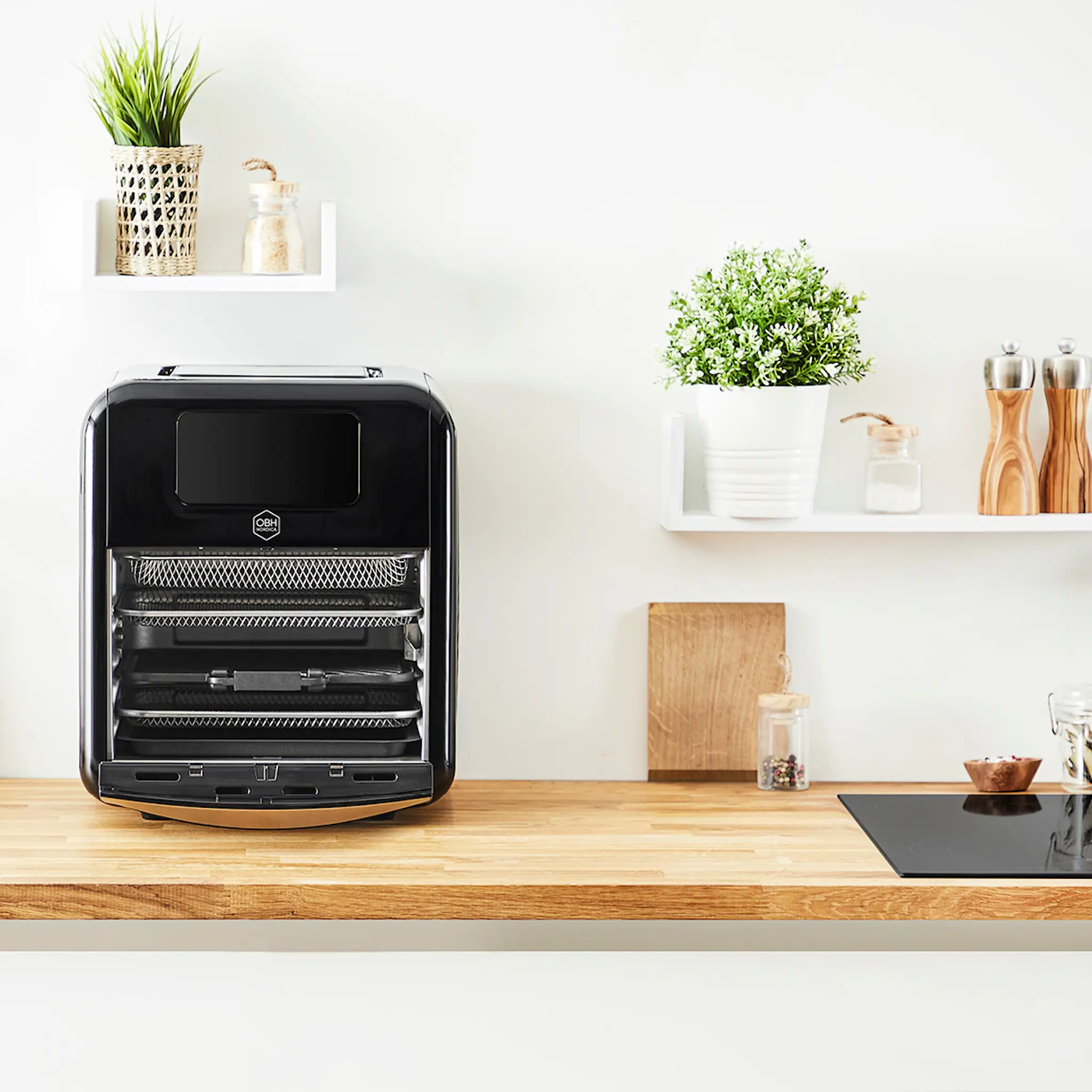 OBH Nordica Easy Fry Oven & Grill airfryer 11 L 9-in-1 svart