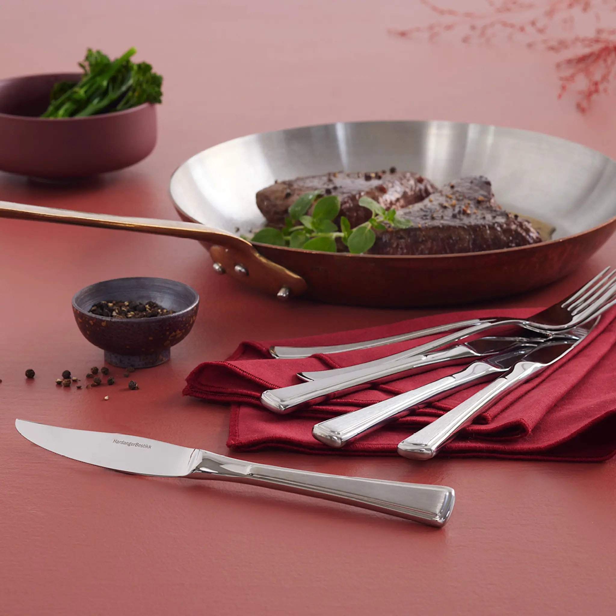 Hardanger bestikk Ramona Grillkniv 22,3 cm