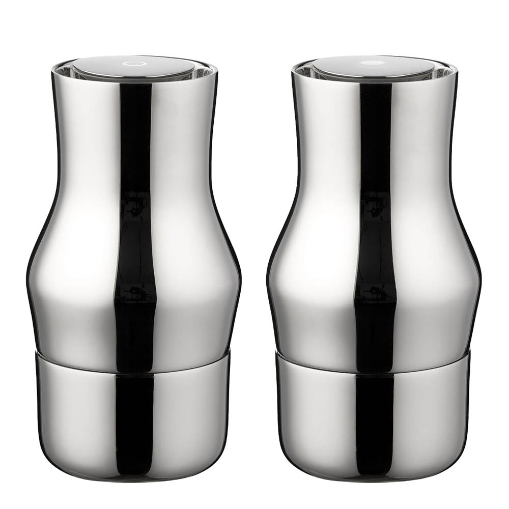 Gense Dorotea salt- och pepparkvarnset 14 cm blank stål - Cervera
