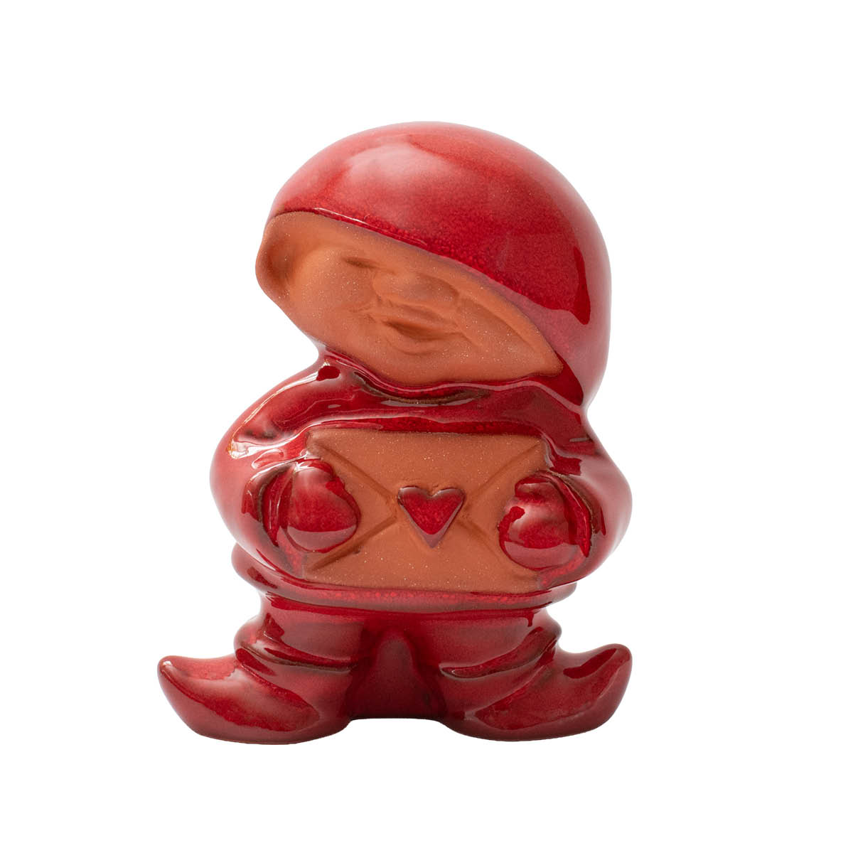 Nittsjö Luvnisse brev 13,5 cm rød terracotta