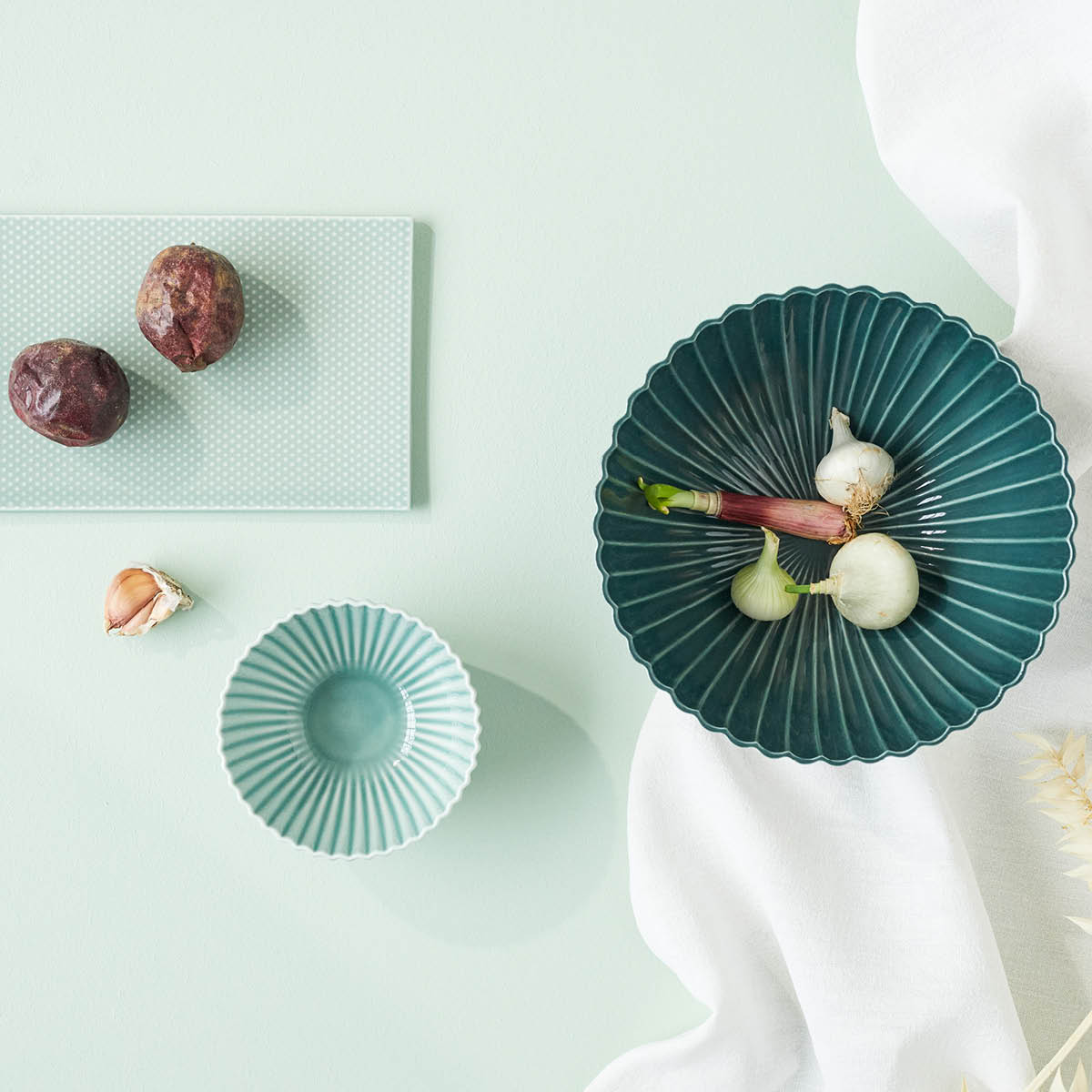 Dottir Samsurium salatskål 24 cm dark sea