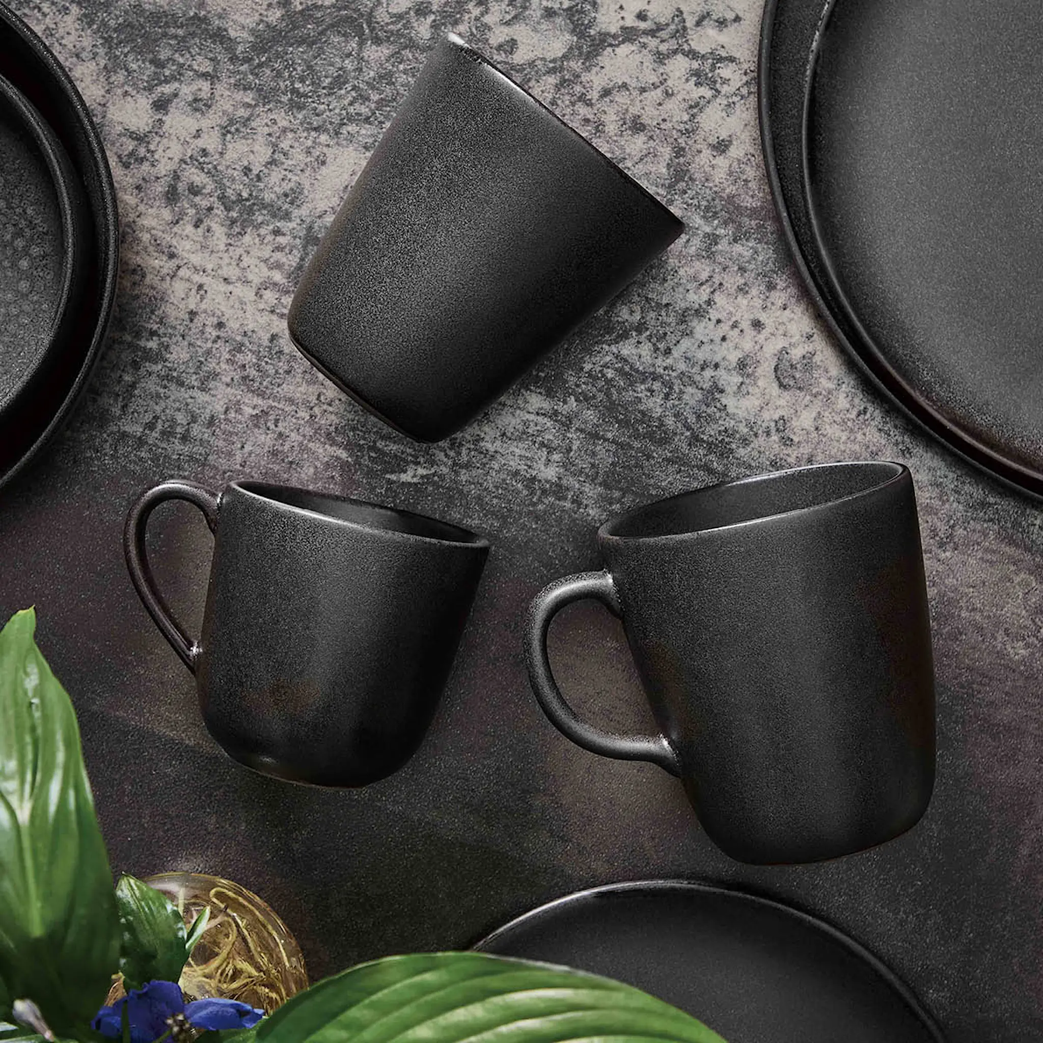 Aida Raw Mugg 20 cl Titanium Black