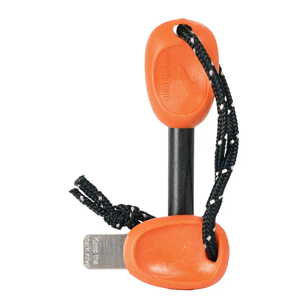 Swedish FireSteel Army 2in1 tennstål 9,4 cm rustyorange