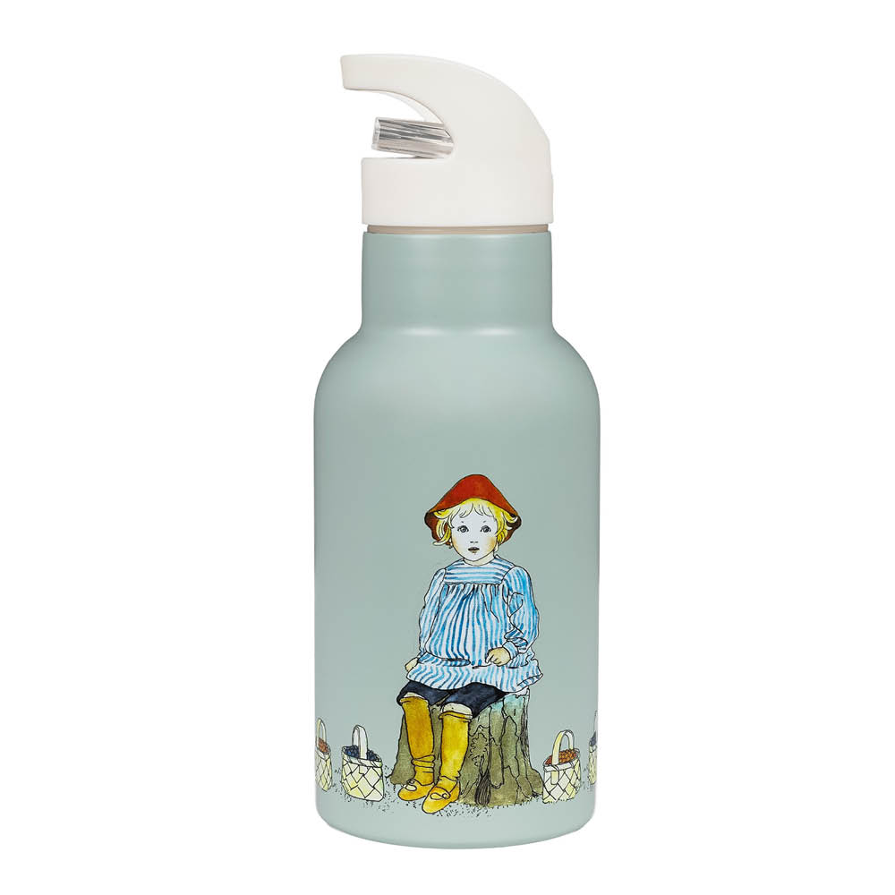 Rätt Start - Elsa Beskow Juomapullo 0,35 L Pikku-Pekka Mustikkametsässä