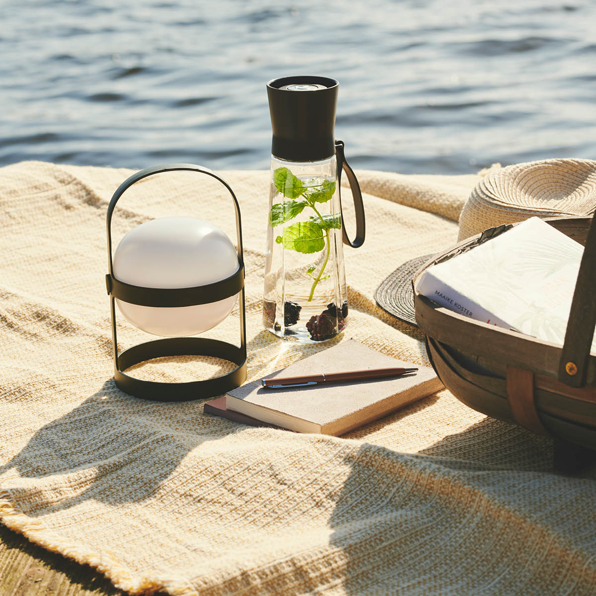 Juna Reflection Handduk 50x100 cm Senap