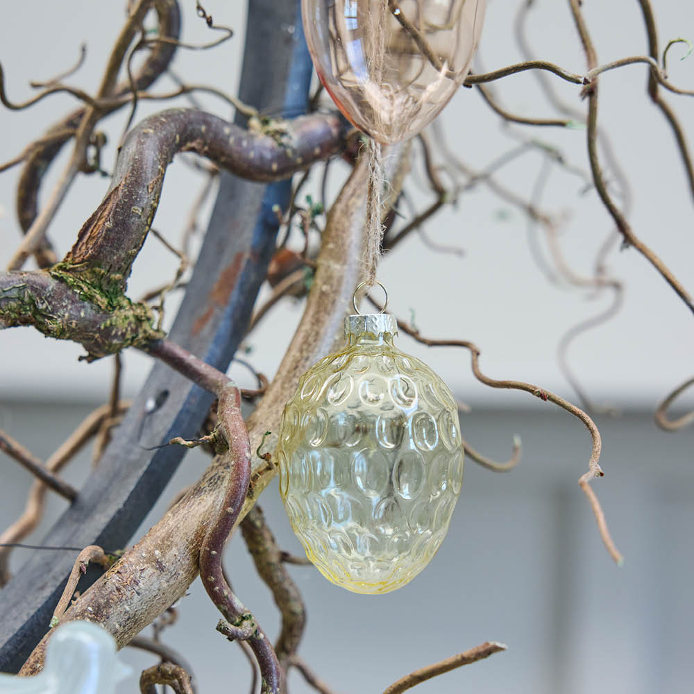 Lene Bjerre Florella Riippukoriste kananmuna 7 cm Keltainen