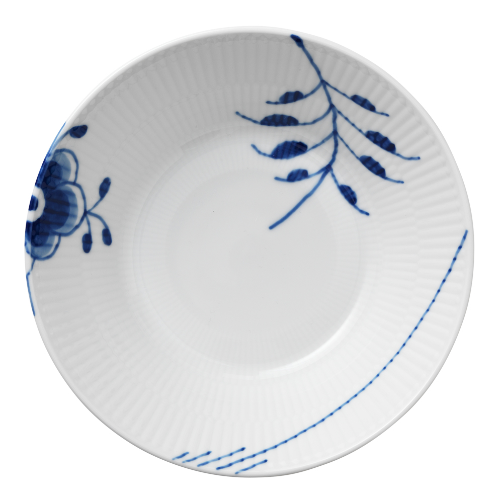 Royal Copenhagen Blue Fluted Mega Syvä lautanen 50 cl