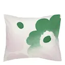 Unikko örngott 50x70 cm vit/rosa/grön