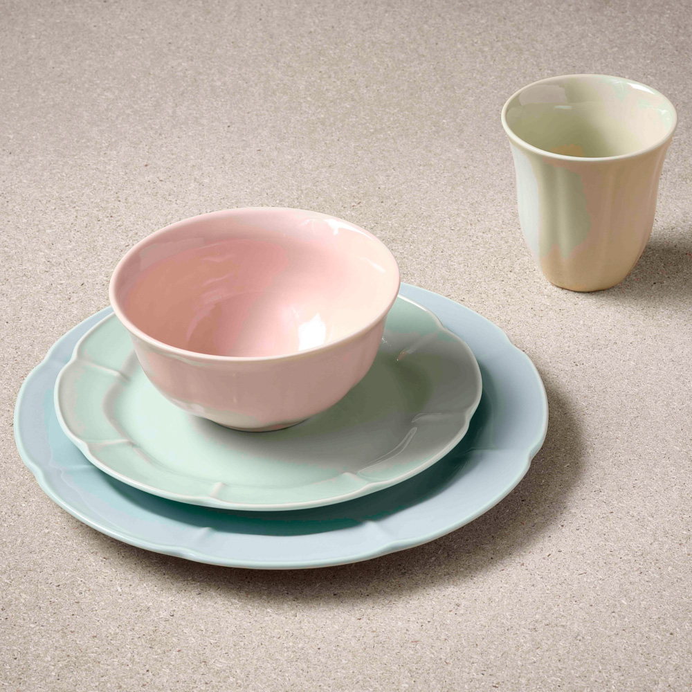 Aida Søholm Solvej asjett 22 cm Minty Green