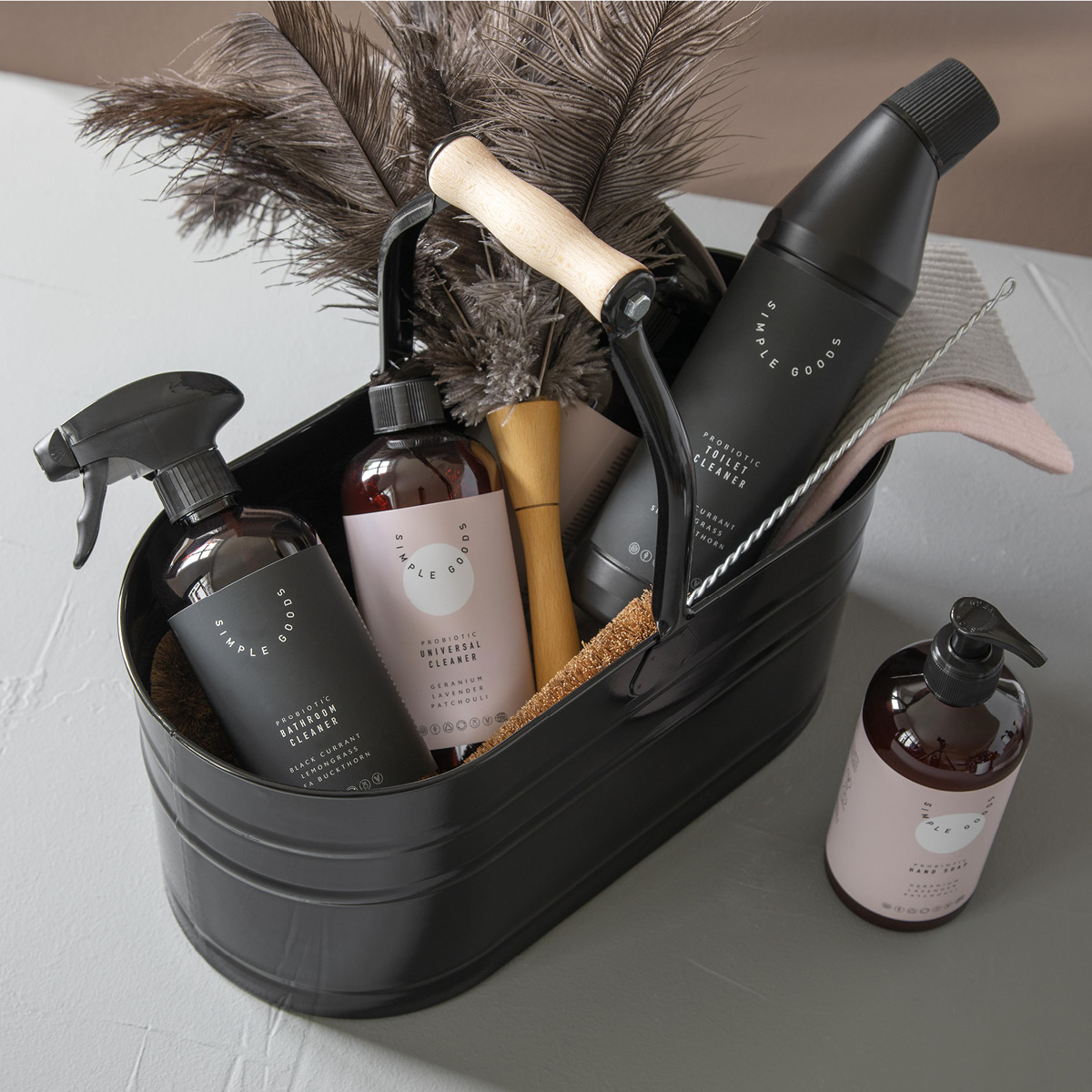 Simple Goods Geranium Tiskiaine 450 ml Vaaleanpunainen