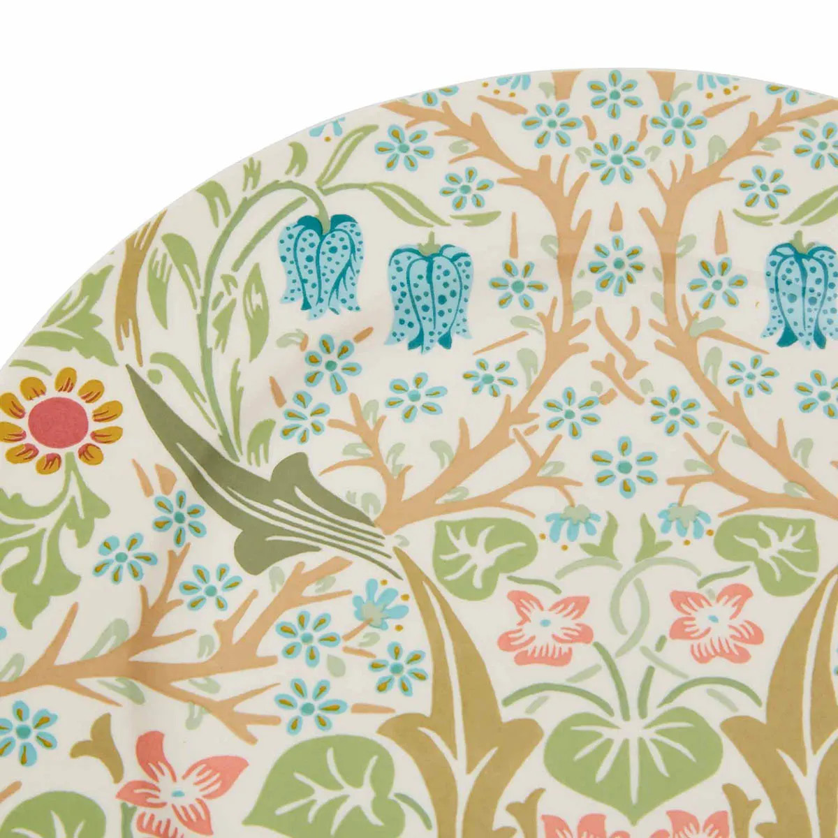 Spode Morris & Co Lautanen 20 cm 4 kpl