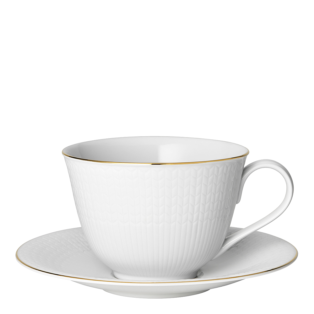 Rörstrand Swedish Grace Gala tekopp 45 cl med fat