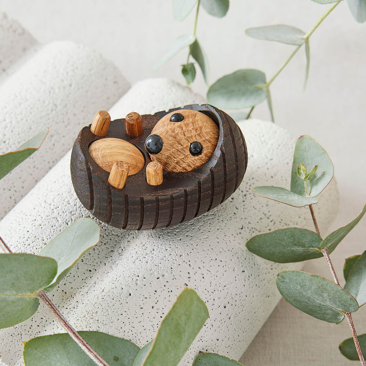 Spring Copenhagen Spike Igelkott träddekoration 4 cm thermoask