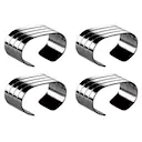 Groovy Servettring 4-Pack Blank