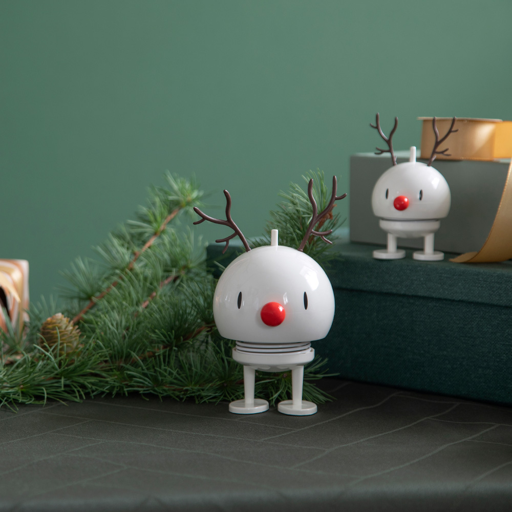 Hoptimisten Reindeer Bumble Hahmo M Valkoinen