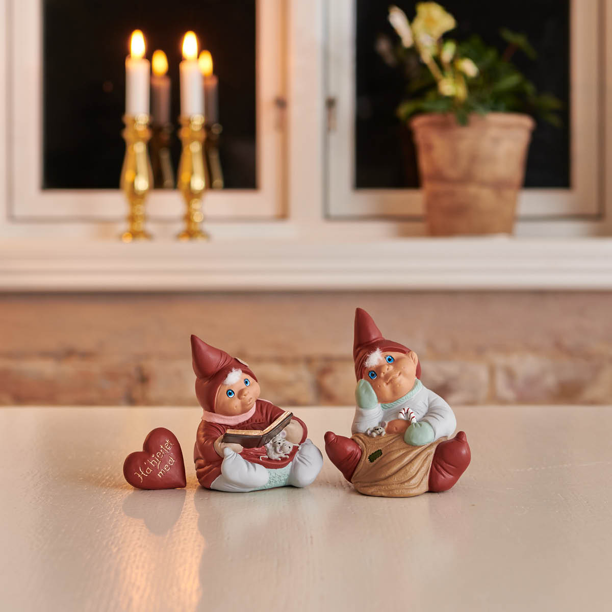 Klarborg Tomtepar Cirkeline & Sylvester 11 cm årstomtar 2023