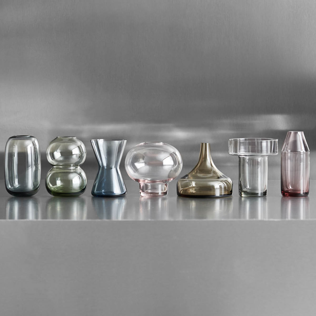 Orrefors Midsummer Minimaljakko 8,2 cm Red Clover