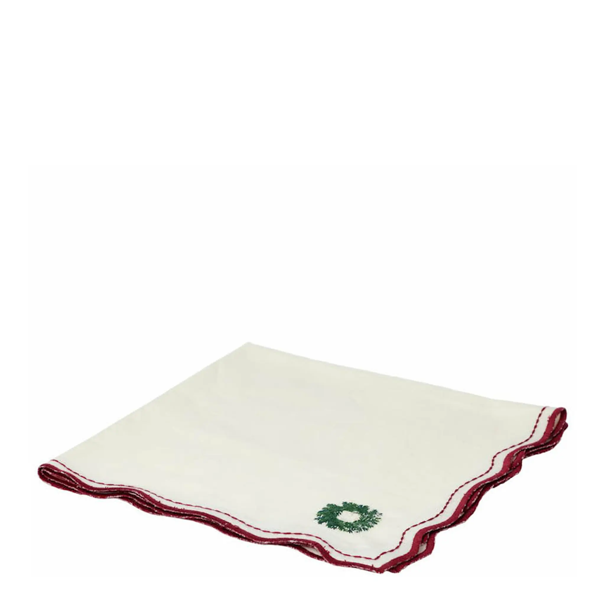 Holmen Elina Lautasliina 45x45 cm Valkoinen